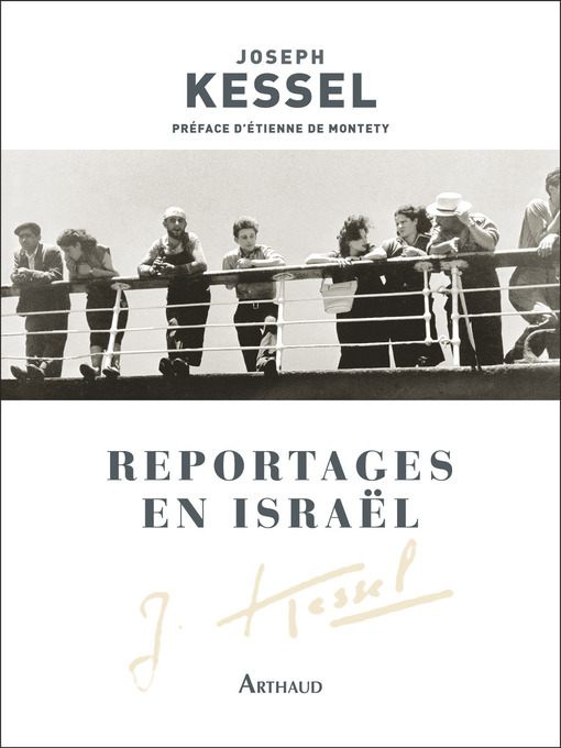 Title details for Reportages en Israël by Joseph Kessel - Available